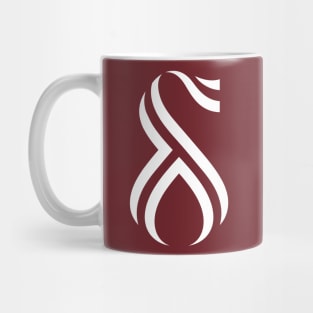 Doxa Logo on Maroon Mug